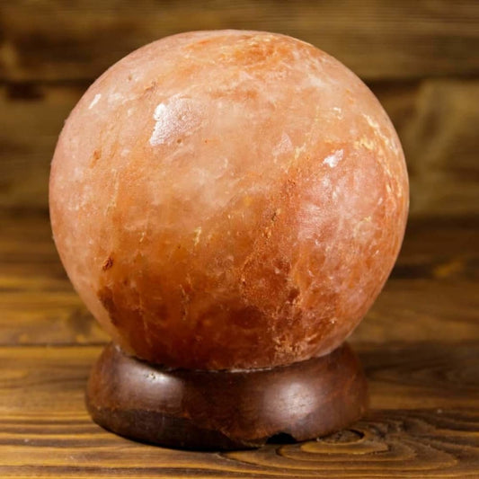 Onearth Globe Shape Himalayan Salt Lamp