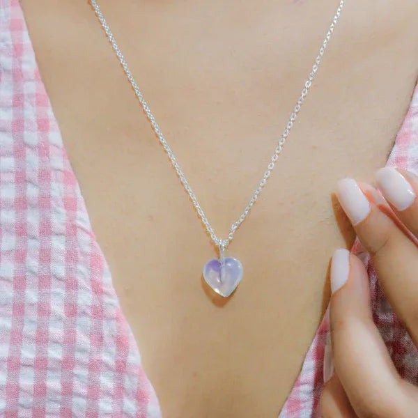 Onearth Opal Stone Pendant with Golden Chain - Orgoshops