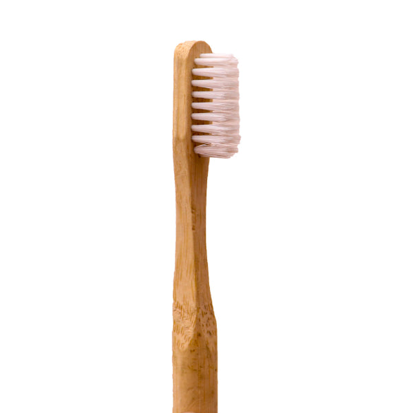 Onearth Bamboo Round Handle Toothbrush-Pack of 2