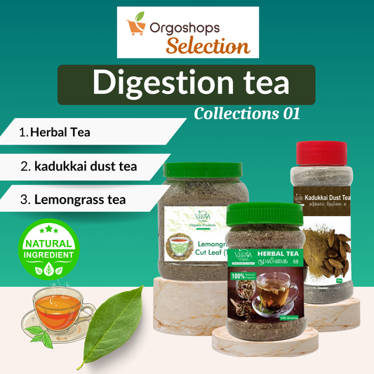 Digestion Tea Collections 01 | Combo of Tea Products box 280gms | Veena