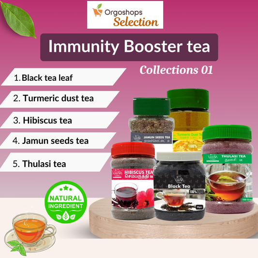 Hot fresh tea Collections 01 | Combos 5 Products box 450 gms | Veena products