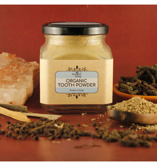 Ancient Living Organic Tooth Powder - 100 gm