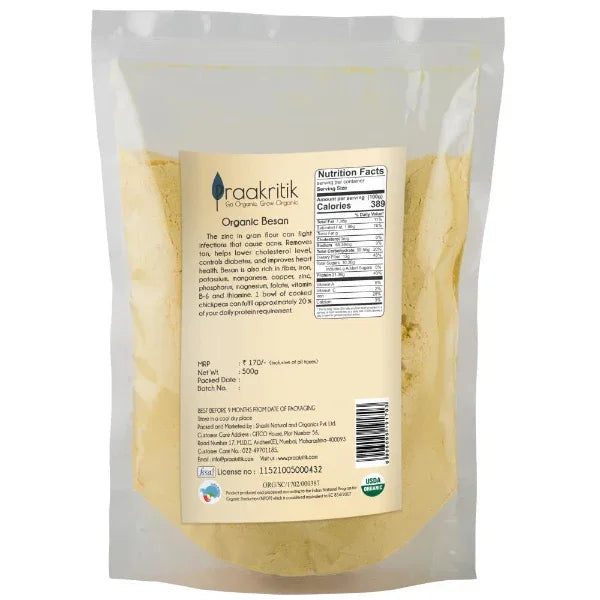 Organic Besan Flour Online 
