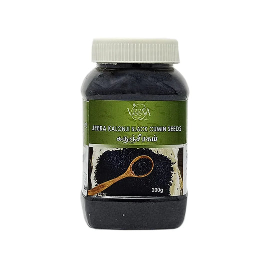 Veena Jeera Kalonji Black Cumin Seed - 150g ( Pack of 2 ) - Orgoshops