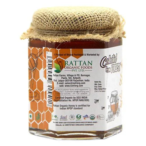Nutriorgo Certified Organic High Altitude Honey - 500g - Orgoshops