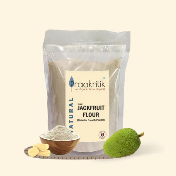 Praakritik Organic Jackfruit Flour-500g - Orgoshops
