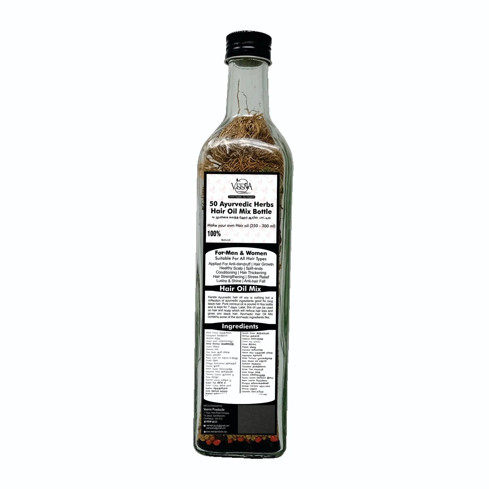 Organic herbal hair oil Online in India