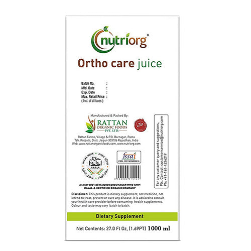 Nutriorgo Ortho care Juice - 1000ml