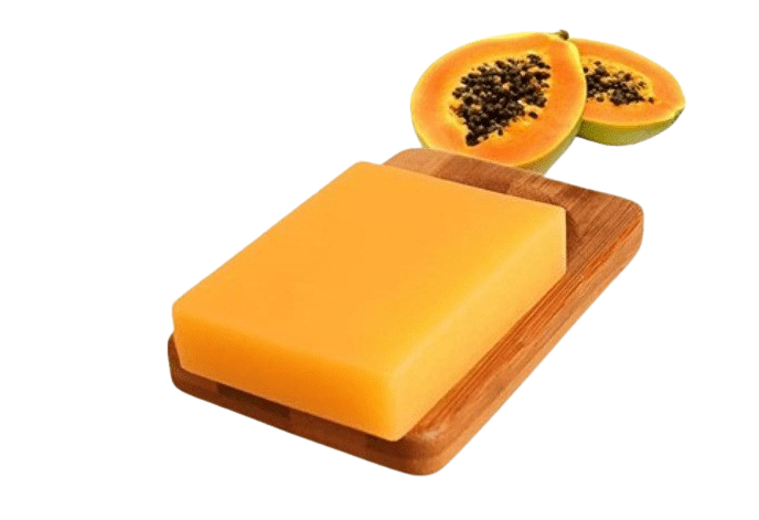 Veena  Papaya Transparent Soap Base - 1 kg