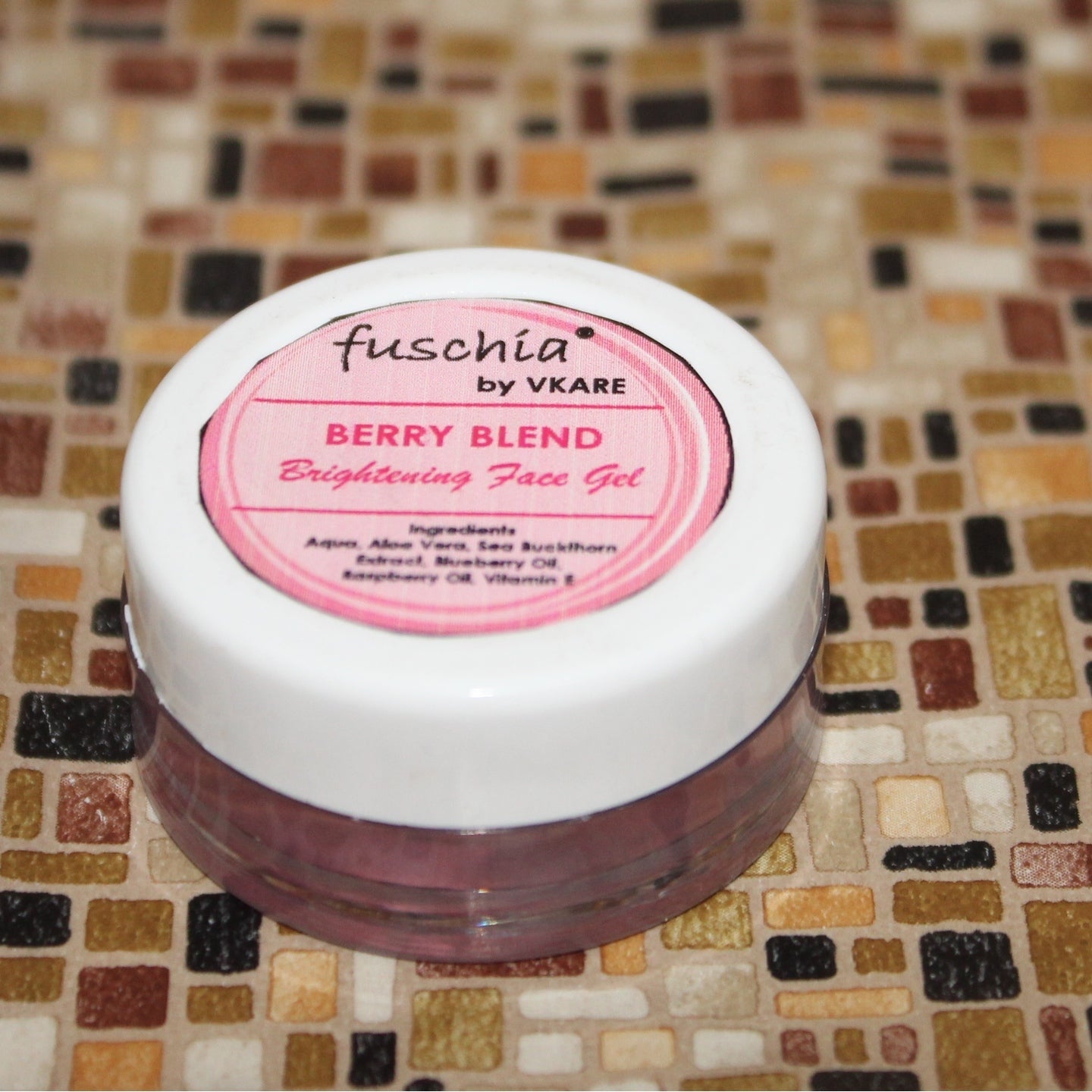 Fuschia Brightening Face Gel - Berry Blend-10g(PACK OF 2)