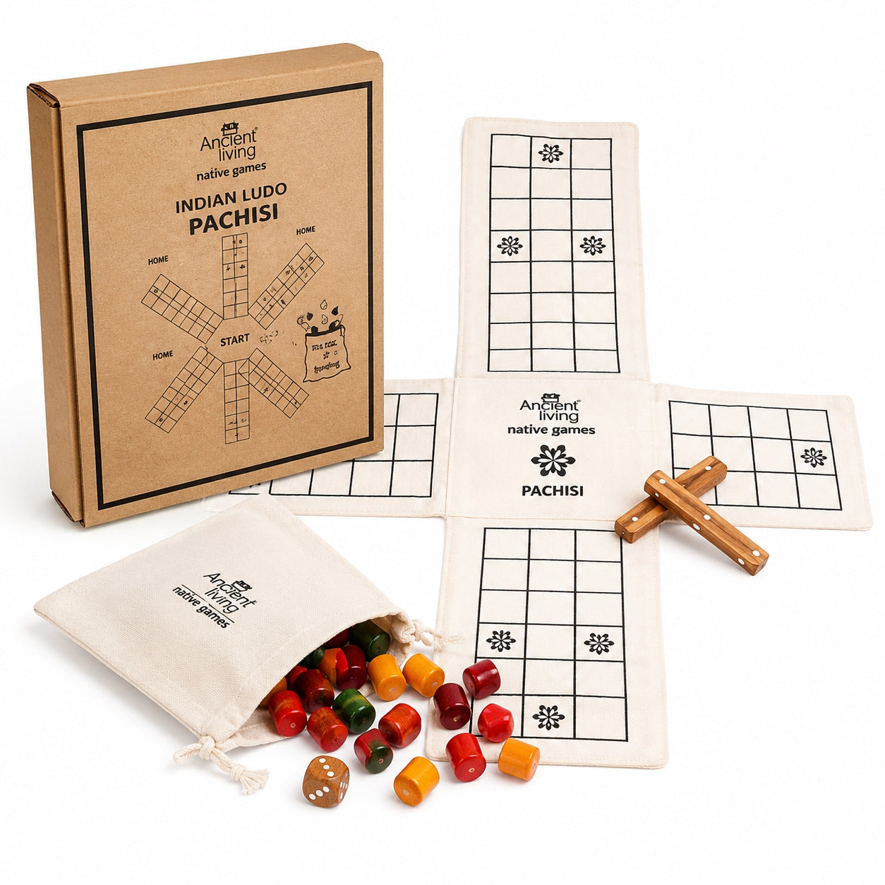 Pachisi / Ludo / Indian ludo / chausar / Indian board game