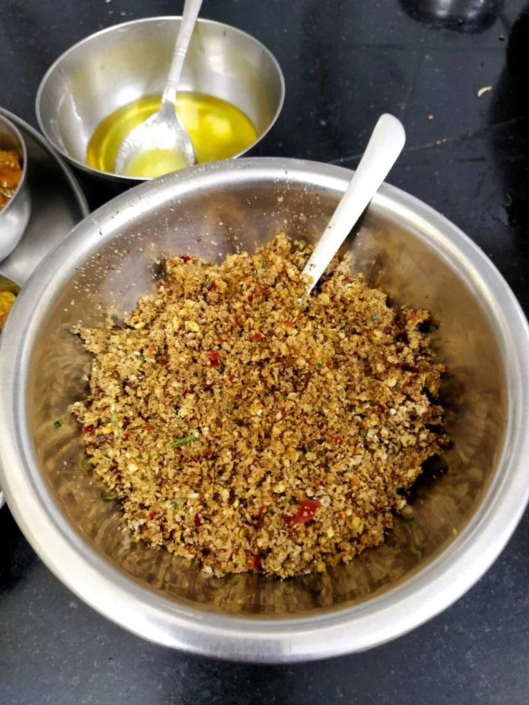 Jack Talc Panruti Young Raw Jack Nutri Idly Podi / Jack Fruit Idly Podi / Idly Podi - 100 g - Orgoshops