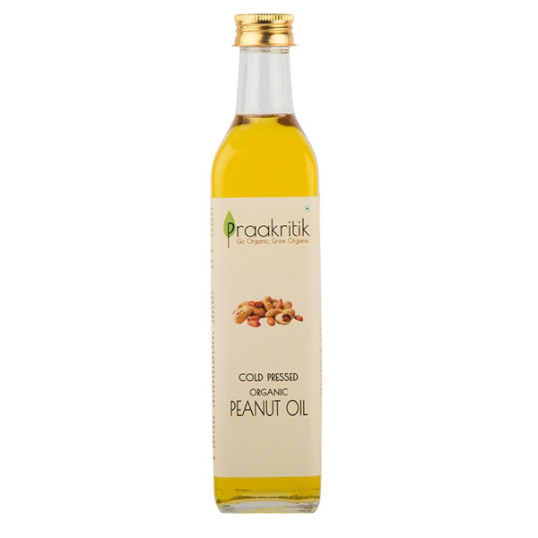 Praakritik Organic Cold Pressed Peanut Oil-500ml