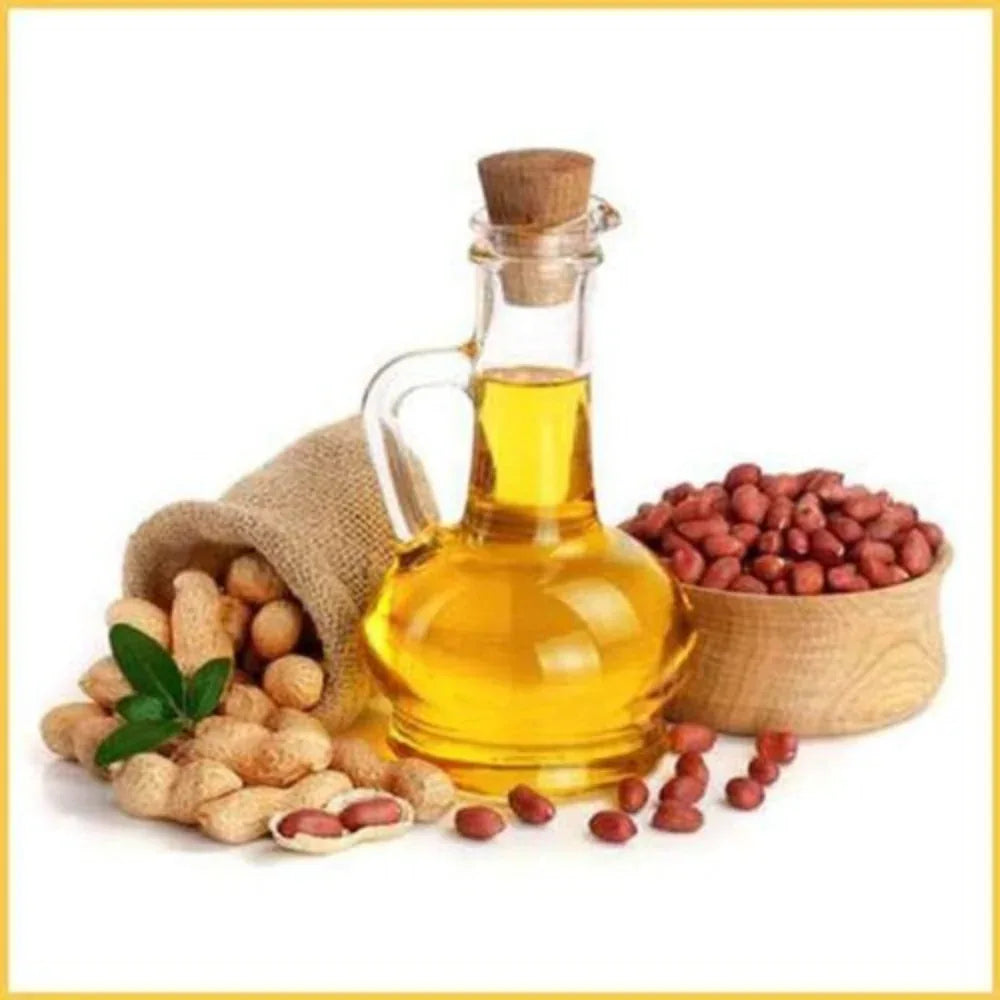 Thaiman Organic Groundnut Oil / Kadalai Ennai - 1 Litre - Orgoshops