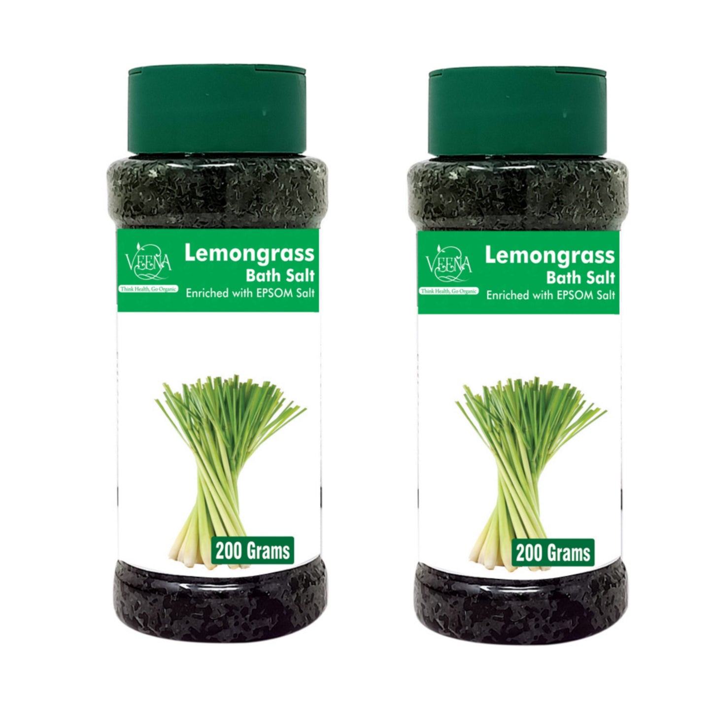 Veena Products Lemongrass Bath - 200g ( Pack of 2 )