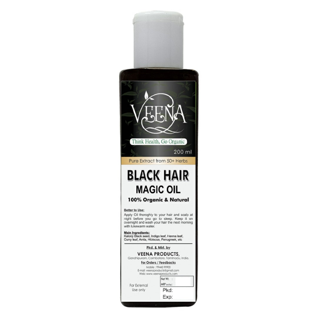 Veena Product Black Magic Hair oil - 100ml ( Pack of 2 )