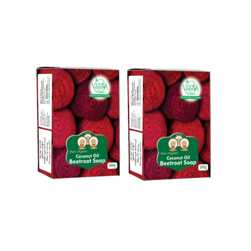 Veena Products Beetroot Soap - 100g ( Pack of 2 )