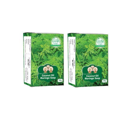 Veena Products Moringa Soap - 100g ( Pack of 2 )