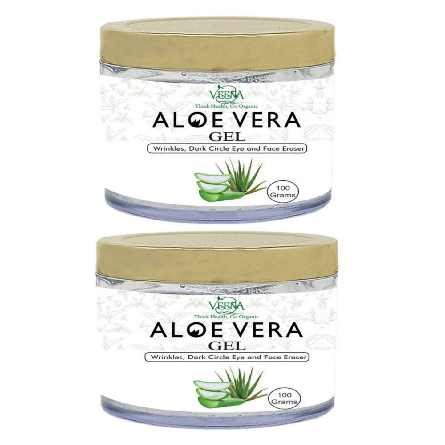 Veena Products Aloevera Gel - 100g (Pack of 2)