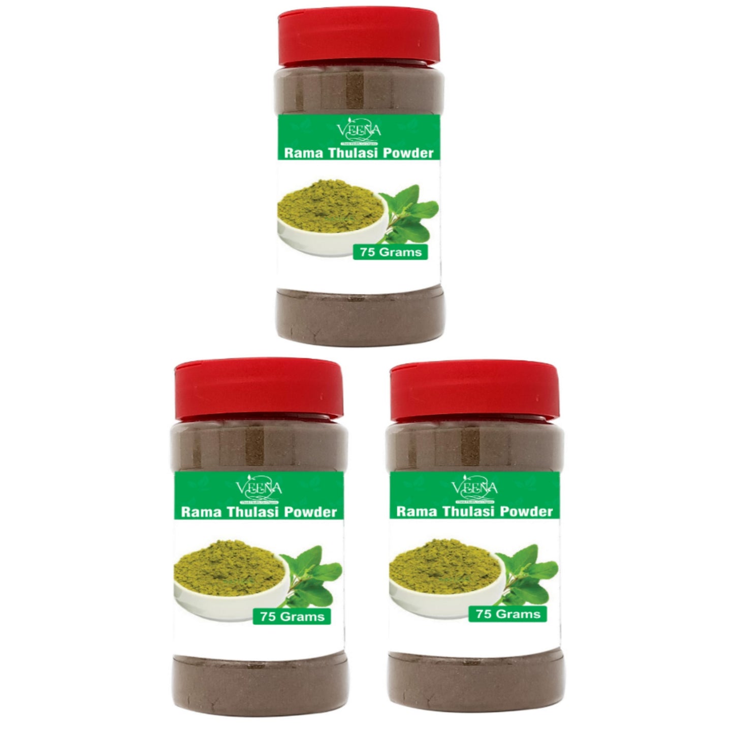 Veena Products Rama Thulasi Powder - 75g ( Pack of 2 )