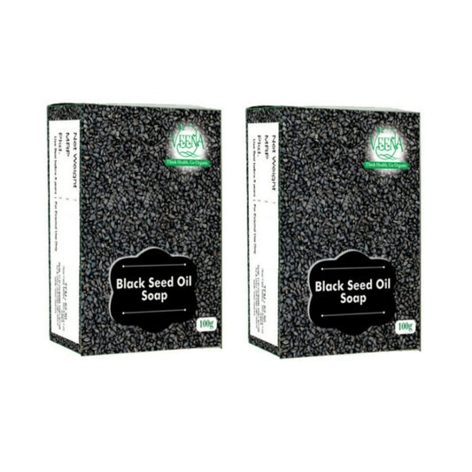 Veena Products Black Seed Soap - 100g ( Pack of 2 )