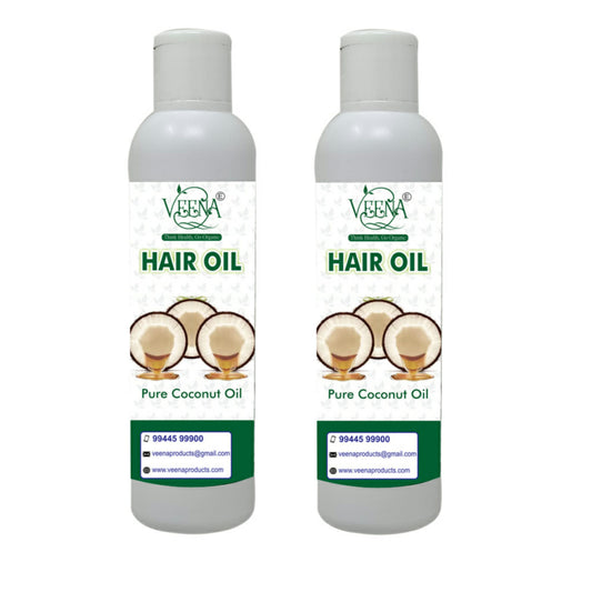 Veena Products Hair Oil - 200 ML ( Pack of 2 )