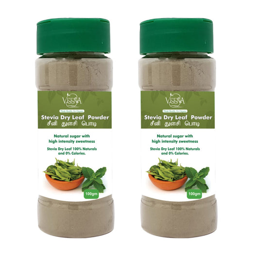 Veena > Product Stevia Seeni Thulshi Green Powder - 100g ( Pack of 2 )