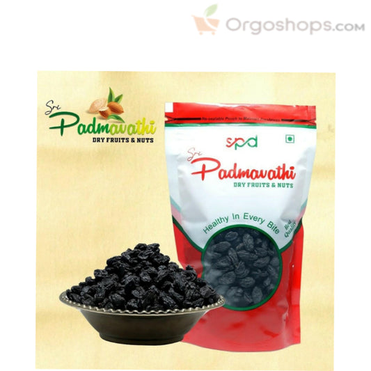 Black Raisins Seedless/Black Raisin/Raisin/Thirachai Palam - 250g (Sri Padmavathy Dry Fruits and Nuts)