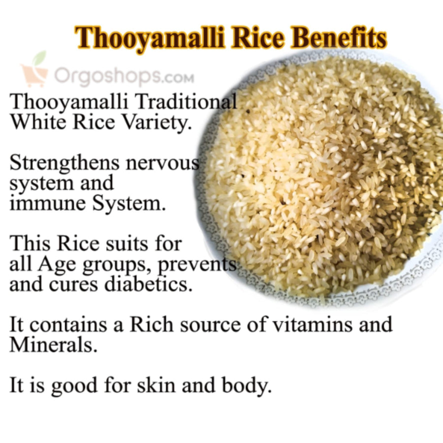 Thooyamalli Rice / Jasmine Rice / Arisi - 1kg