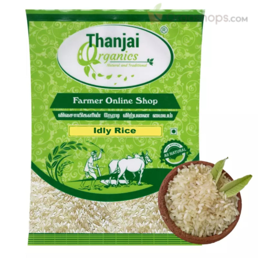 Idly Rice/Idly Arisi - 1kg. (Thanjai Organics)