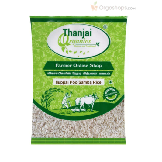 Thanjai Organic Iluppai Poo Samba Rice - 1kg