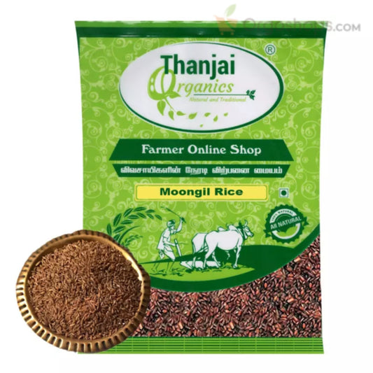 Bamboo Rice/Moongil Rice/Mulayari/Moongil Arisi - 500g (Thanjai Organics)