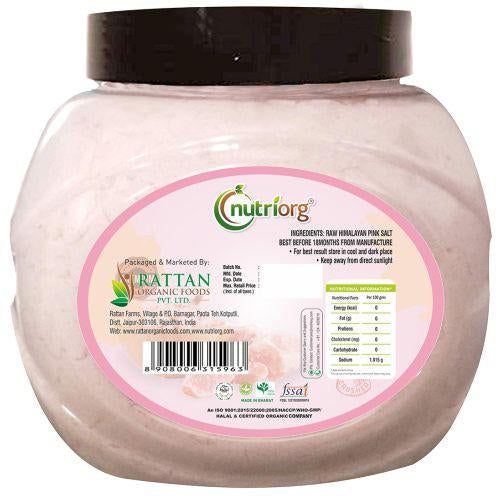 Nutriorg Pink Salt Powder- 1100g