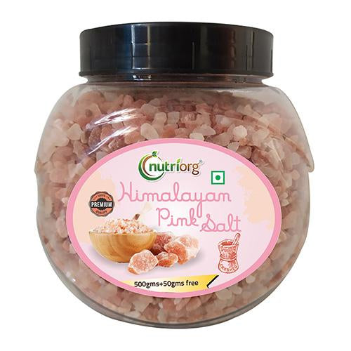 Nutriorg Pinksalt - 550g ( Pack of 3 )