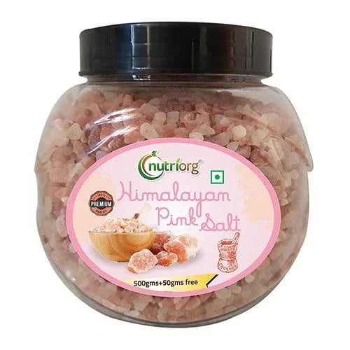 Nutriorg Pinksalt - 550g ( Pack of 3 ) - Orgoshops