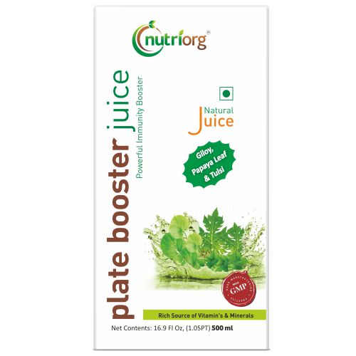 Nutriorg Plate booster Juice - 500ml