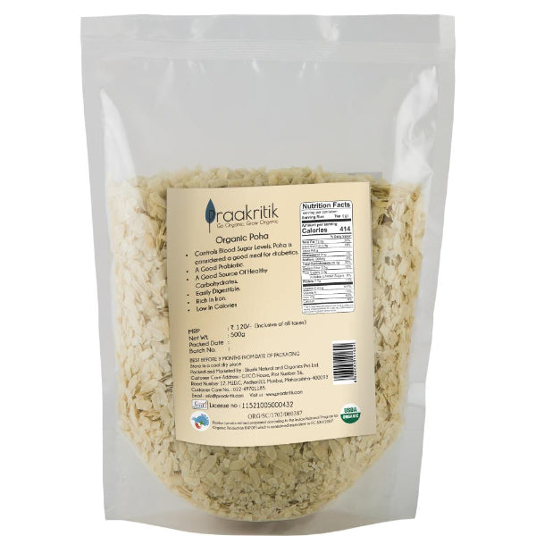 Praakritik Organic Poha-1kg