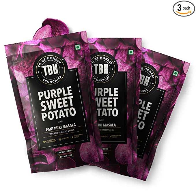 Pack of 3 - Purple Sweet Potato with Pani Puri Masala 270g