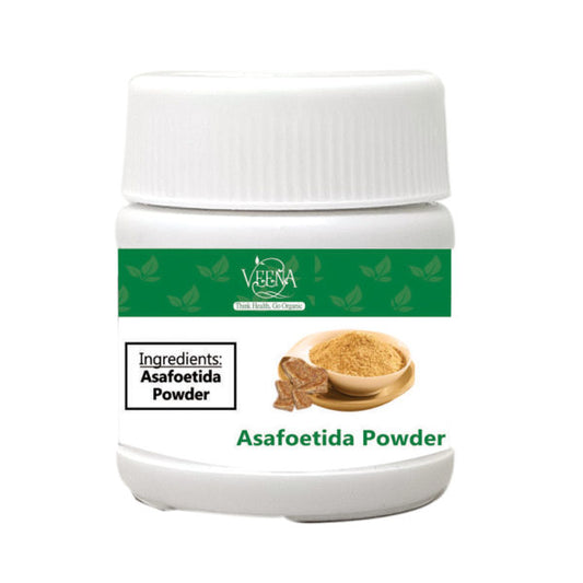 Pure asafoetida powder spice