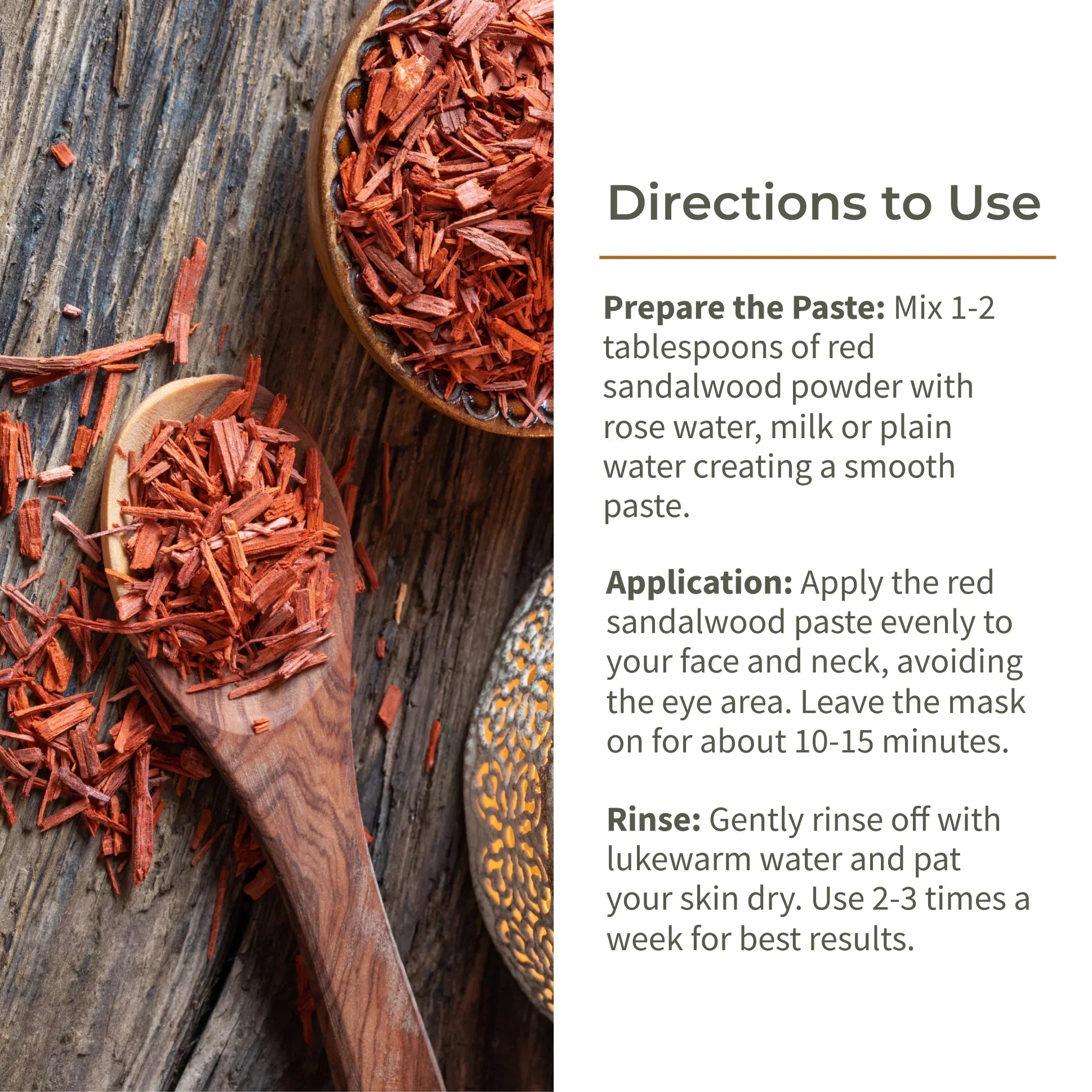 Ecotyl Red Sandalwood Powder | Natural Skin Brightener | Anti-Acne| Ayurvedic Skincare - 100g - Orgoshops