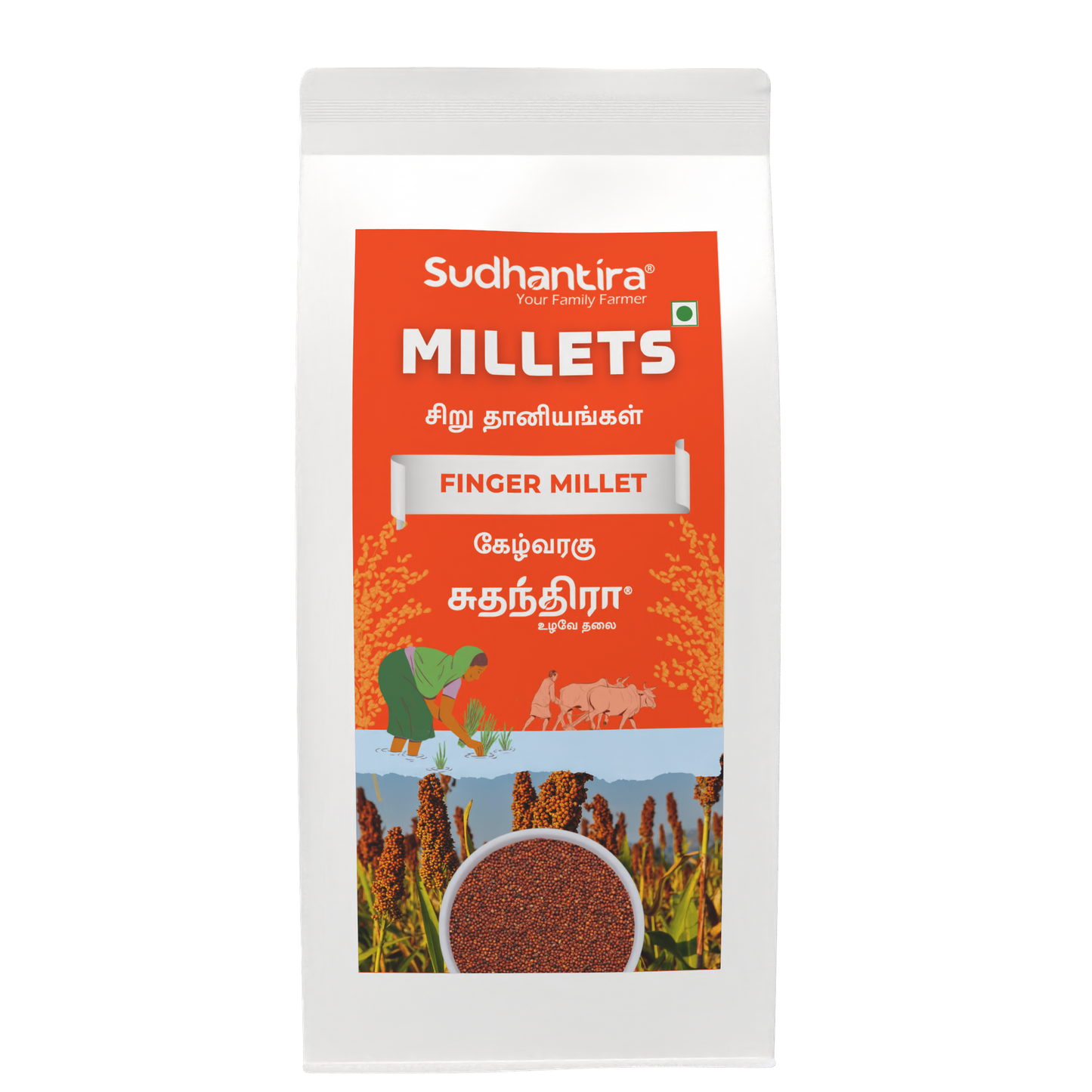 Sudhantira Finger Millet  - 1kg