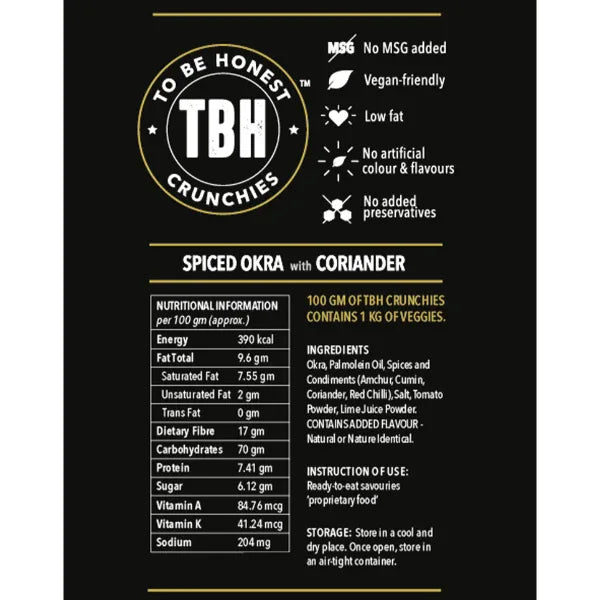 Pack of 9 - To Be Honest Chips Range 690g - Orgoshops