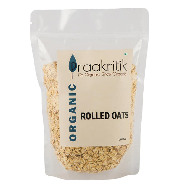 Prakritik Organic Rolled Oats-500g