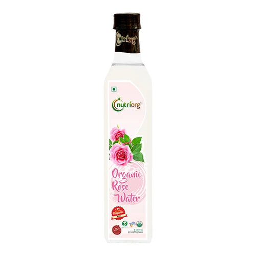 Nutriorg Certified Organic Rose Water - 250 ml