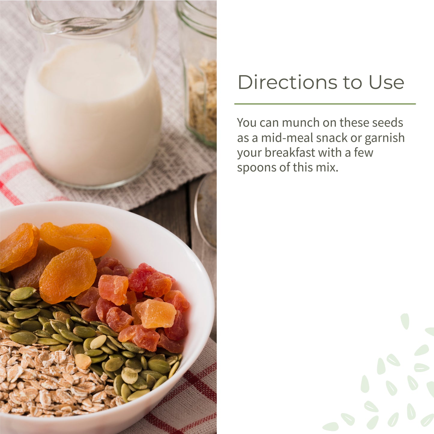 Ecotyl Seed Mix | Sunflower, Pumpkin, and Watermelon Seeds | Unroasted  - 200g