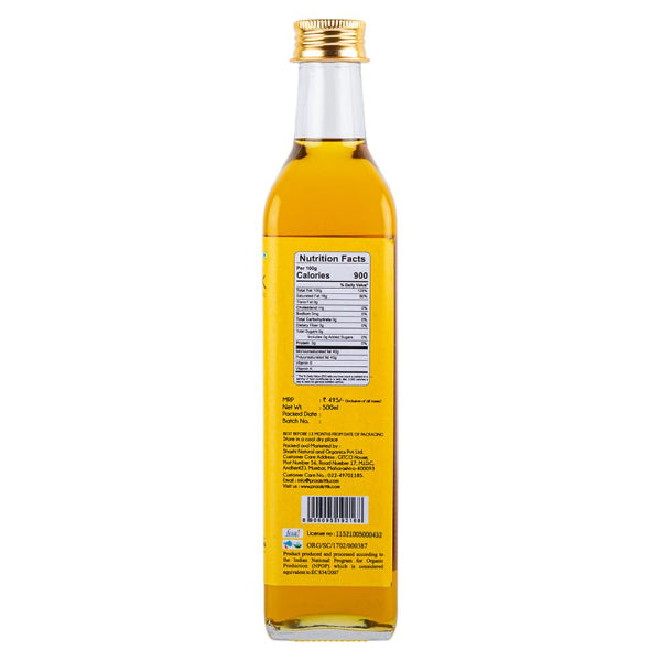 Praakritik Organic Cold Pressed Sesame Oil - 100ml