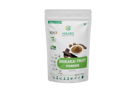 Nisarg Organic Farm Shikakai Fruit Powder