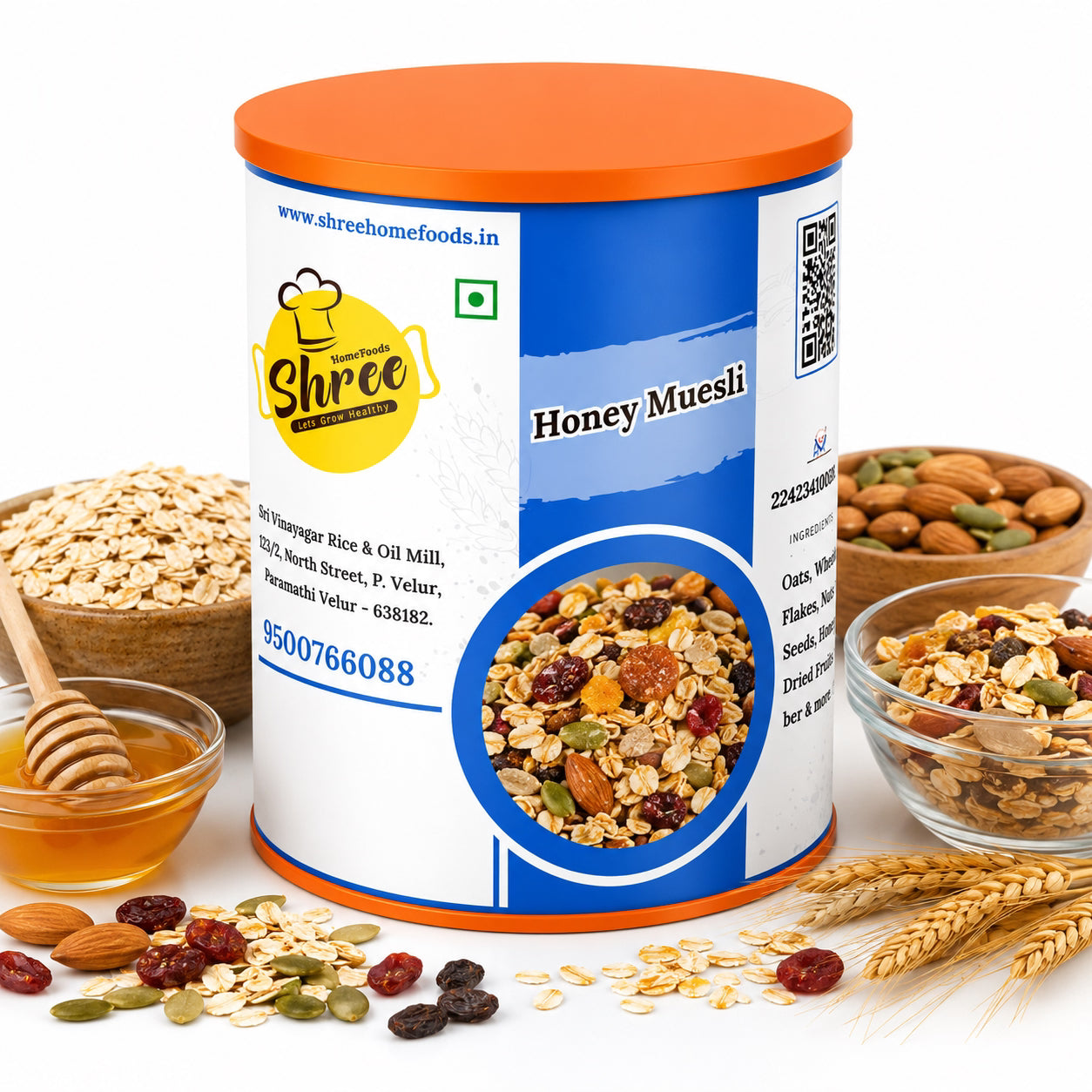 Shree Home Food Honey Muesli - 250 g