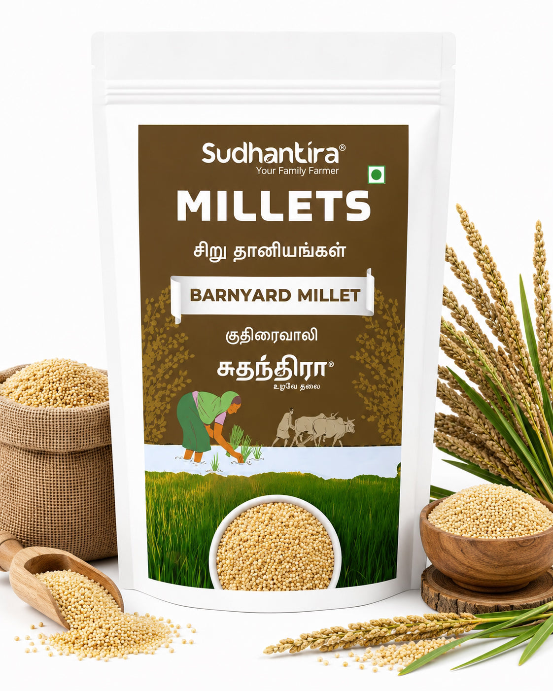 Sudhantira Barnyard Millet  - 1kg