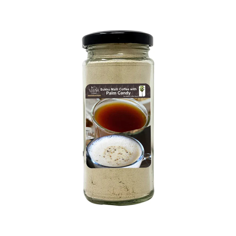 Veena Sukku Malli Coffee With Palm Candy Sugar- 120g ( Pack of 2) - Orgoshops